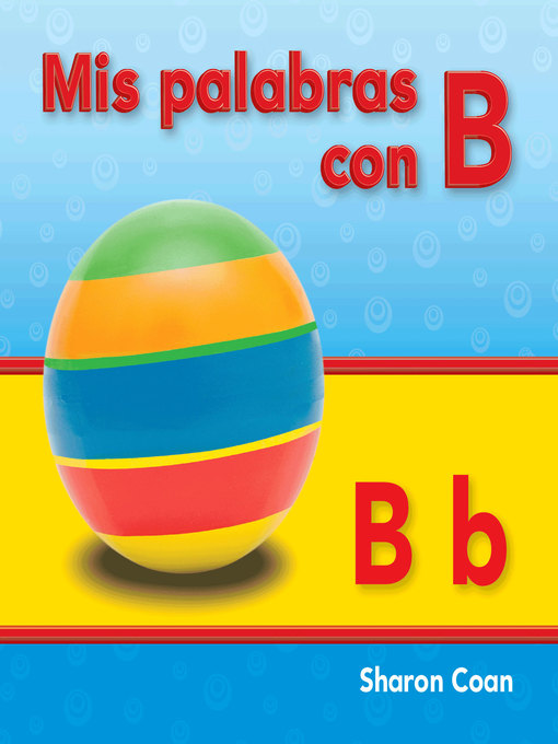 Cover image for Mis palabras con B